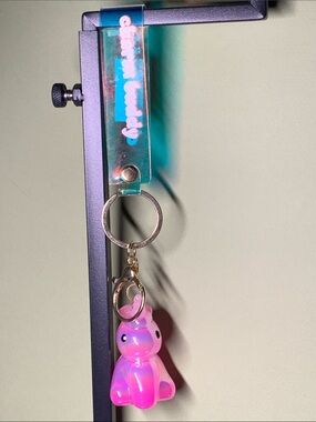Charm Buddy Keychain - Pink Unicorn